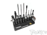 T-Works TT-120-A T-Work's Tool Organiser Stand - RCXX - rc racing for professionals