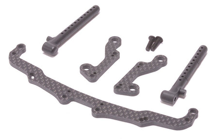 Schumacher Mi9 Kohlefaser Karosseriehalterung Hinten Lightweight - Set - U9078 - RCXX - RC Racing Shop | RC Models | Tuning & Spare Parts for Professionals