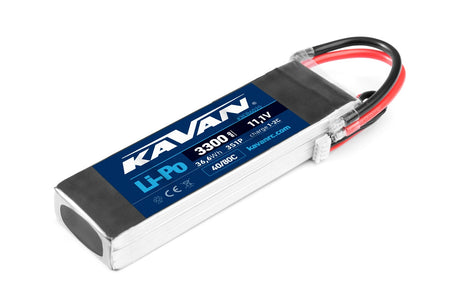 KAVAN Li-Po 3300mAh/11,1V 40/80C 36,6Wh (1) - RCXX - RC Racing Shop | RC Models | Tuning & Spare Parts for Professionals