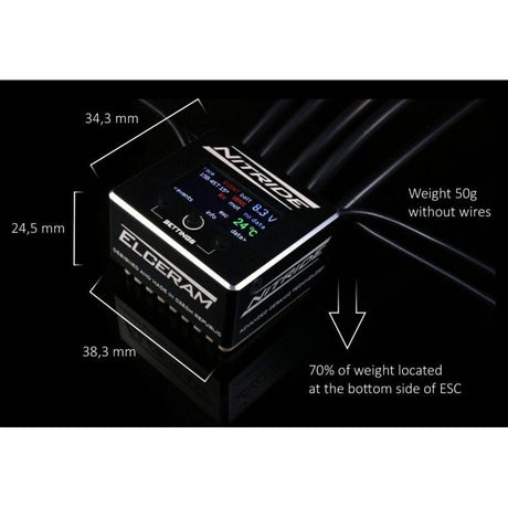 ELCERAM Nitride 1:10 Competition Brushless Regler ESC - ELC001 - Elceram - HOBBYSPECTER – RC Modelle, Tuning & Zubehör