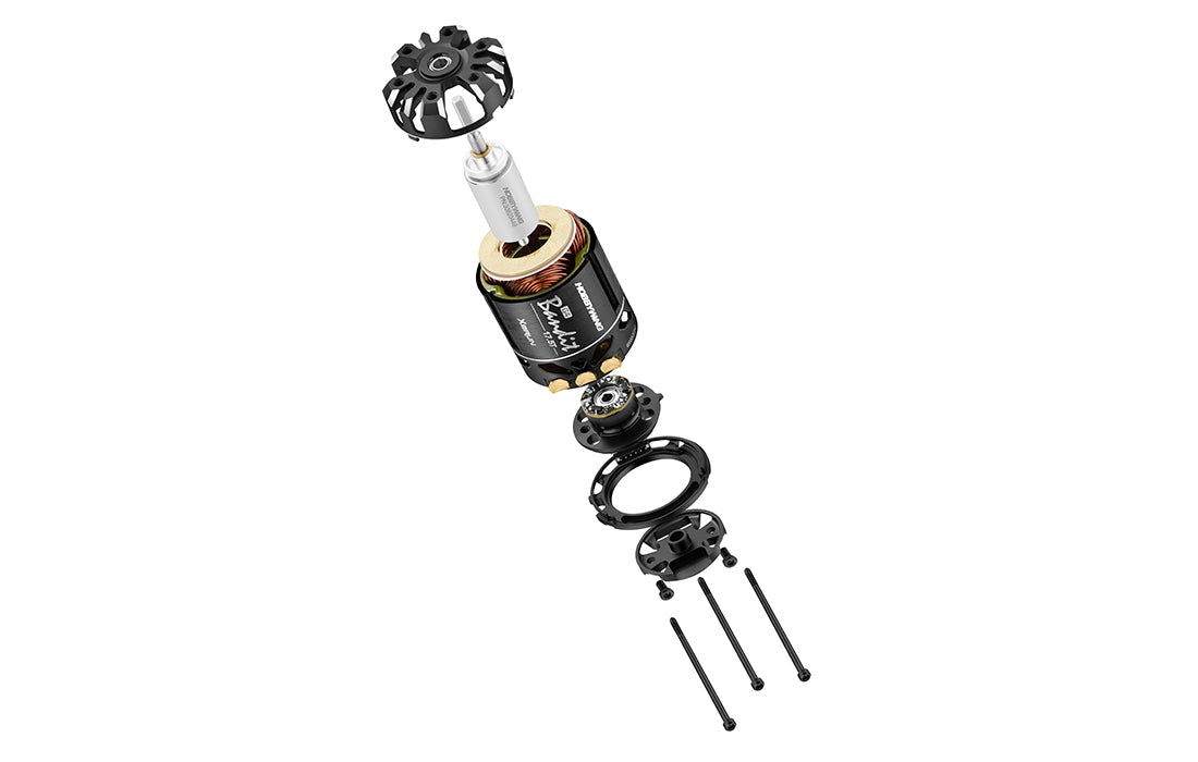 Hobbywing XeRun BANDIT G4 13.5T "OBL" Motor - Black - RCXX - rc racing for professionals