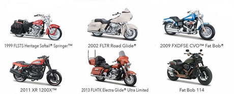 Harley Davidson Motorräder 1/18 Serie 42 - Maisto - HOBBYSPECTER – RC Modelle, Tuning & Zubehör