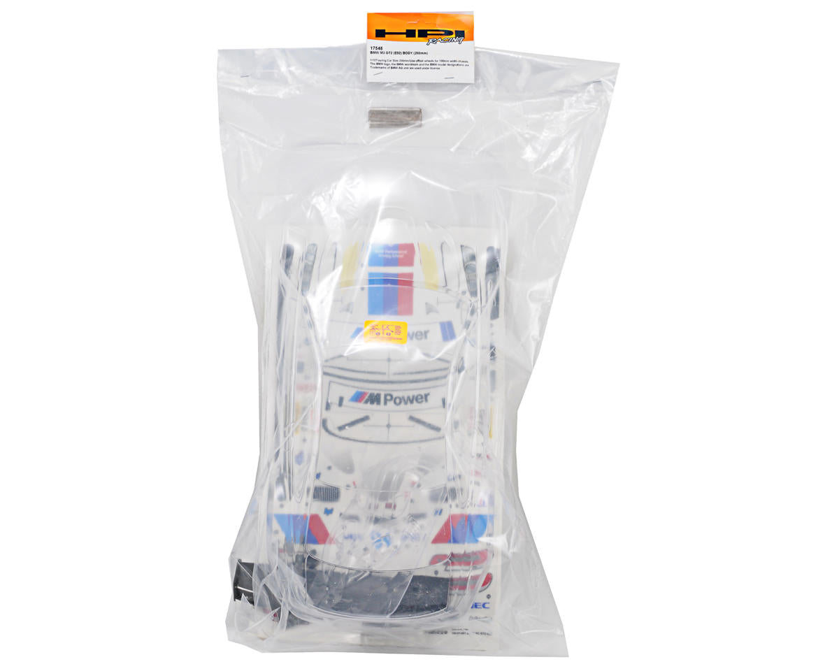 HPI BMW M3 GT2 (E92) Clear Body (200mm)