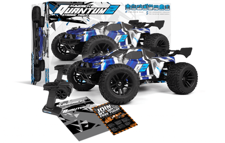 Maverick Quantum2 XT 1:10 Stadium Truck - Blau (Mit Radio, Batterie nicht enthalten) - MV150402 - hpi - HOBBYSPECTER – RC Modelle, Tuning & Zubehör