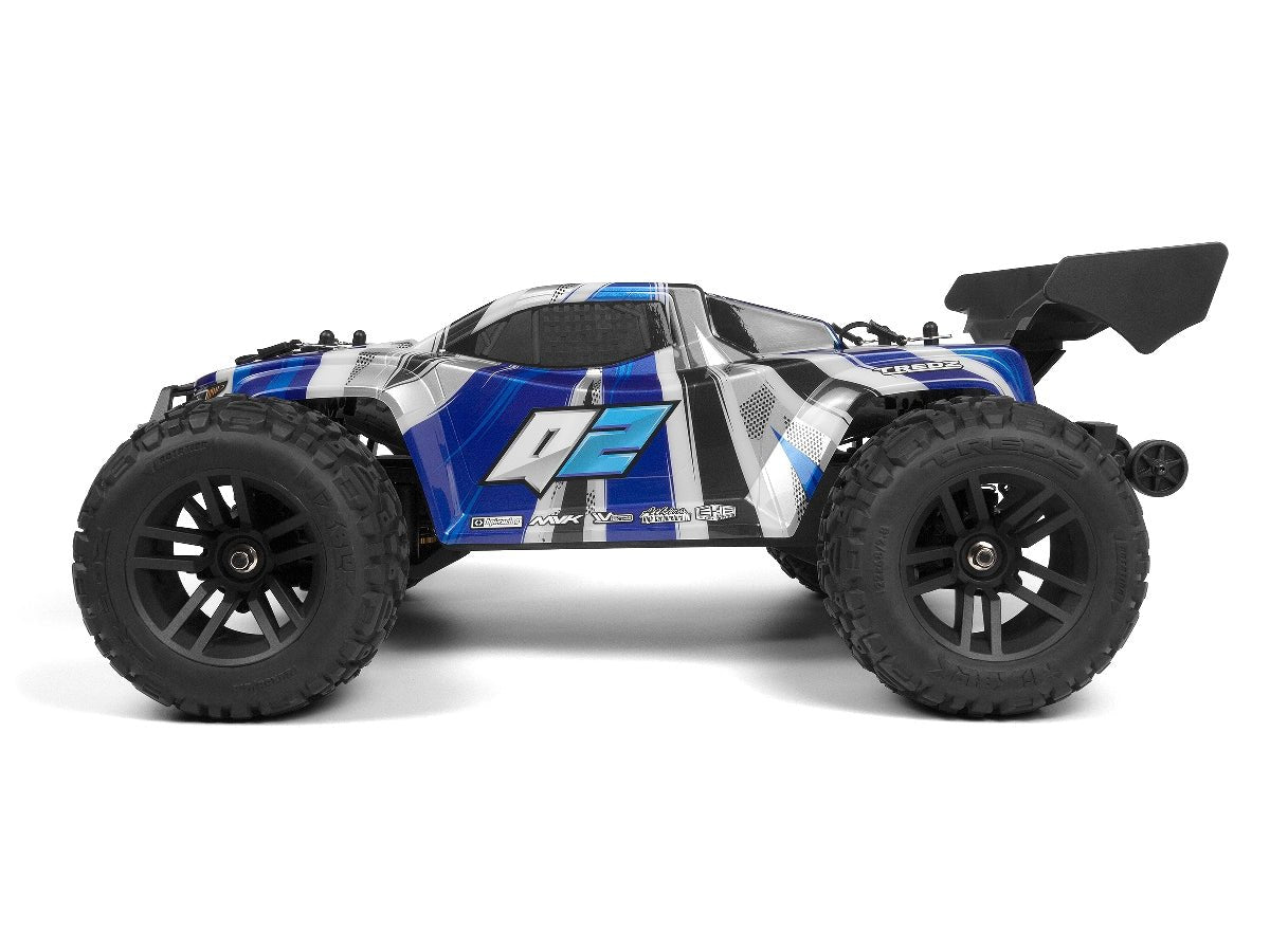 Maverick Quantum2 XT 1:10 Stadium Truck - Blau (Mit Radio, Batterie nicht enthalten) - MV150402 - hpi - HOBBYSPECTER – RC Modelle, Tuning & Zubehör