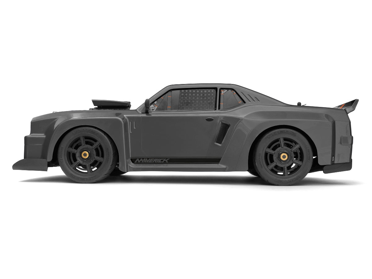 Maverick QuantumR Flux 4S 1/8 4WD Muscle Car - Grey - MV150311 - hpi - HOBBYSPECTER – RC Modelle, Tuning & Zubehör
