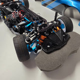 PRE OWNED Tamiya TT-02 + Robitronic Razer ten G2 Brushless Combo 60A 3652 3000kV + Yeah Racing Servo