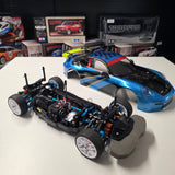 PRE OWNED Tamiya TT-02 + Robitronic Razer ten G2 Brushless Combo 60A 3652 3000kV + Yeah Racing Servo
