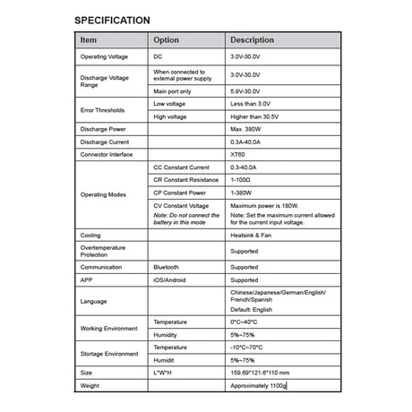 SkyRC Entladegerät BD380 40A 380W - SK-600153 - RCXX - RC Racing Shop | RC Models | Tuning & Spare Parts for Professionals