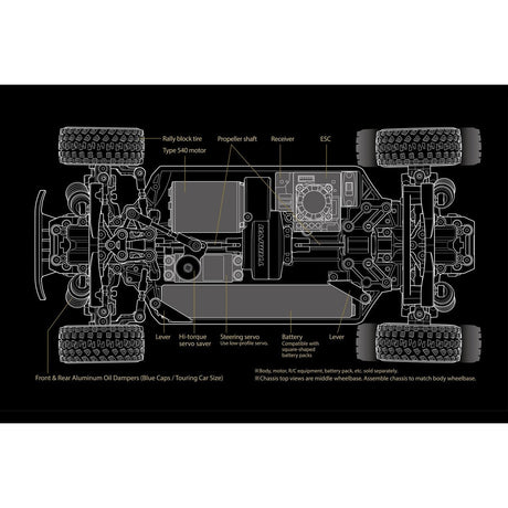 Tamiya 1/10 R/C XM-01 Pro Chassis Kit - 58738 - RCXX - RC Racing Shop | RC Models | Tuning & Spare Parts for Professionals