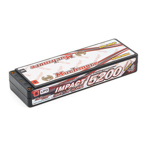 MUCHMORE IMPACT Sport Pack LCG 5200mAh/7.4V 135C Flat Hard Case (1) - MLSP-LCG5200 - RCXX - RC Racing Shop | RC Models | Tuning & Spare Parts for Professionals