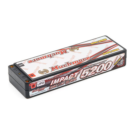 MUCHMORE IMPACT Sport Pack LCG 5200mAh/7.4V 135C Flat Hard Case (1) - MLSP-LCG5200 - RCXX - RC Racing Shop | RC Models | Tuning & Spare Parts for Professionals