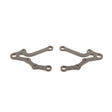 Schumacher C/F FRONT WISHBONES (2) - U8240 - RCXX - rc racing for professionals